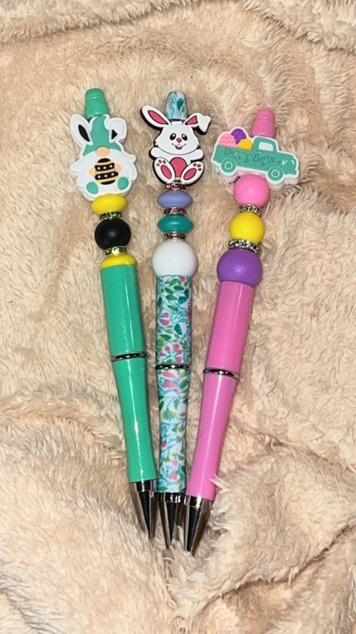 Easter Beaded Pens